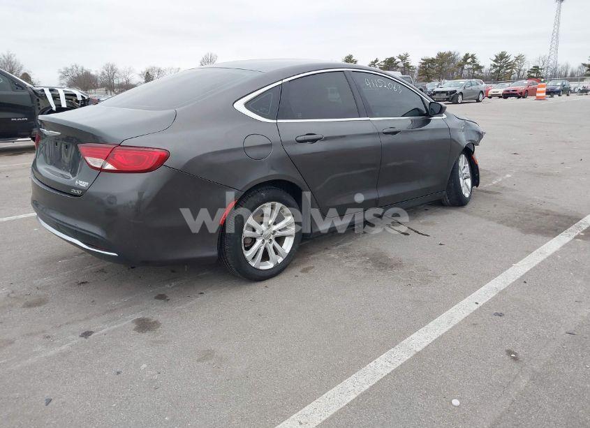 Photo 4 of 2015 Chrysler 200 LIMITED (VIN 1C3CCCAB6FN752601)
