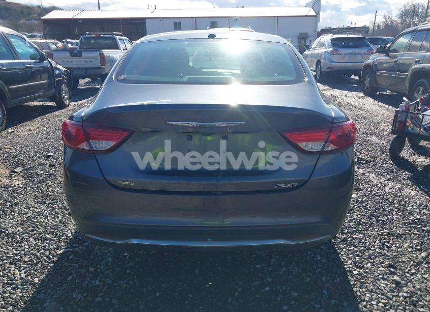 Photo 16 of 2016 Chrysler 200 LIMITED (VIN 1C3CCCAB6GN110803)