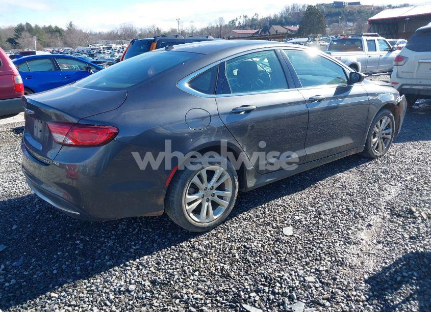 Photo 4 of 2016 Chrysler 200 LIMITED (VIN 1C3CCCAB6GN110803)