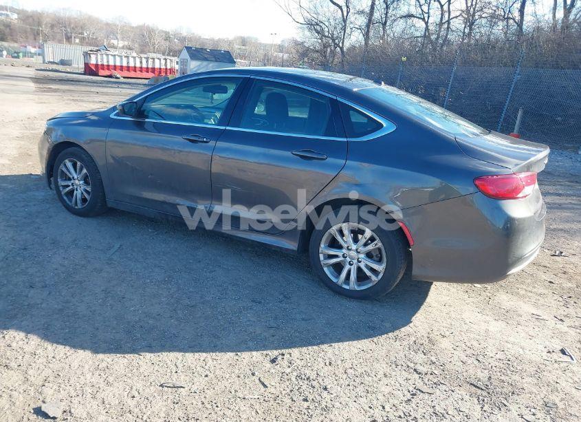 Photo 3 of 2016 Chrysler 200 LIMITED (VIN 1C3CCCAB6GN143378)
