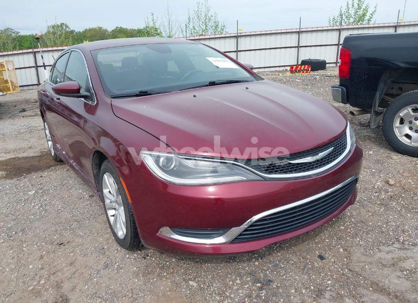 2016 Chrysler 200 LIMITED PLATINUM (VIN 1C3CCCAB6GN189521) main photo