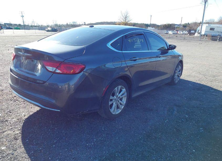 Photo 4 of 2015 Chrysler 200 LIMITED (VIN 1C3CCCAB7FN555887)