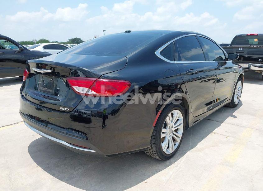 Photo 4 of 2015 Chrysler 200 LIMITED (VIN 1C3CCCAB7FN556201)