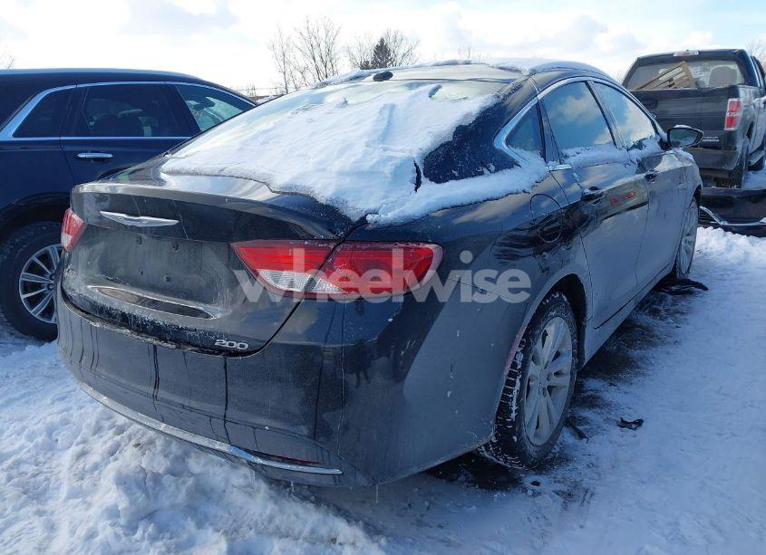 Photo 4 of 2015 Chrysler 200 LIMITED (VIN 1C3CCCAB7FN562550)