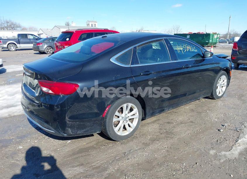 Photo 4 of 2015 Chrysler 200 LIMITED (VIN 1C3CCCAB7FN582961)