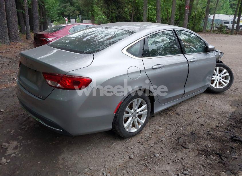 Photo 4 of 2015 Chrysler 200 LIMITED (VIN 1C3CCCAB7FN586489)