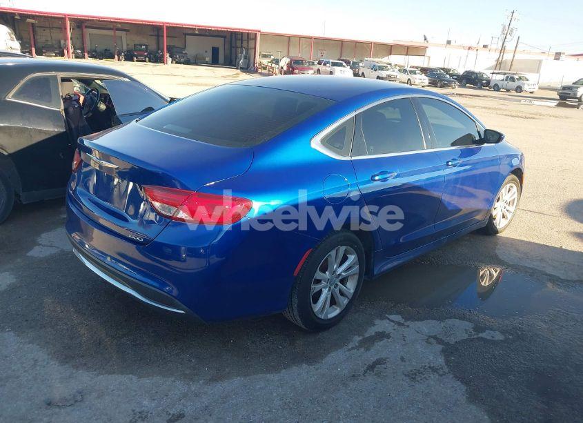 Photo 4 of 2015 Chrysler 200 LIMITED (VIN 1C3CCCAB7FN589862)