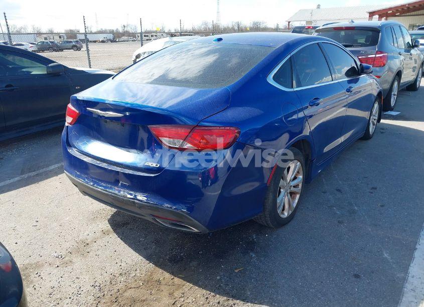 Photo 4 of 2015 Chrysler 200 LIMITED (VIN 1C3CCCAB7FN594687)