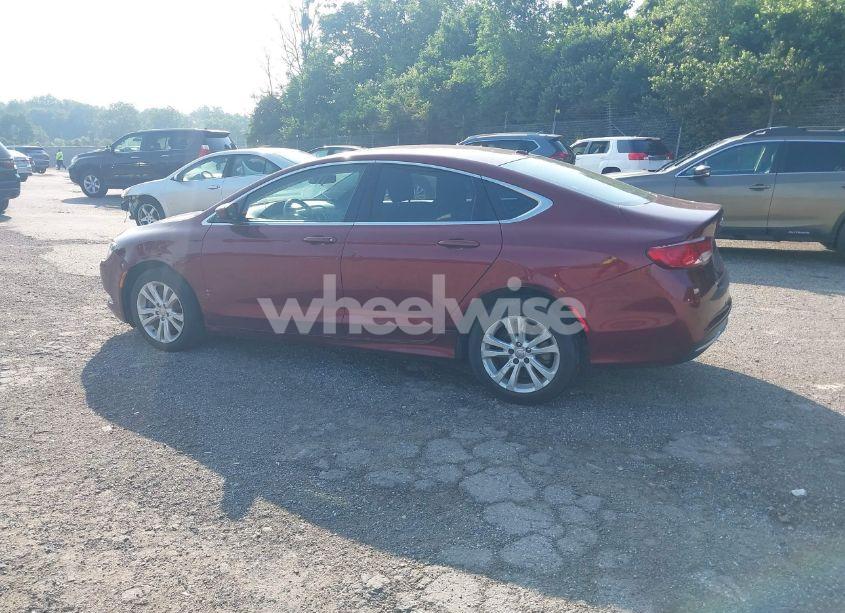 Photo 3 of 2015 Chrysler 200 LIMITED (VIN 1C3CCCAB7FN603324)