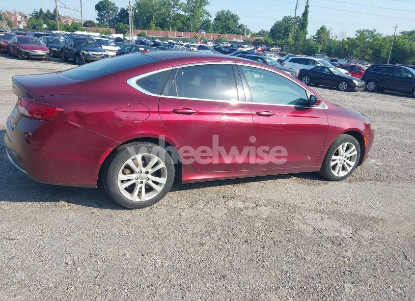 Photo 4 of 2015 Chrysler 200 LIMITED (VIN 1C3CCCAB7FN603324)