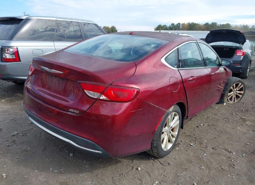 Photo 4 of 2015 Chrysler 200 LIMITED (VIN 1C3CCCAB7FN633391)