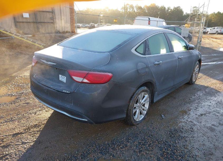 Photo 4 of 2015 Chrysler 200 LIMITED (VIN 1C3CCCAB7FN641068)