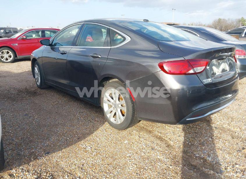 Photo 3 of 2015 Chrysler 200 LIMITED (VIN 1C3CCCAB7FN644679)