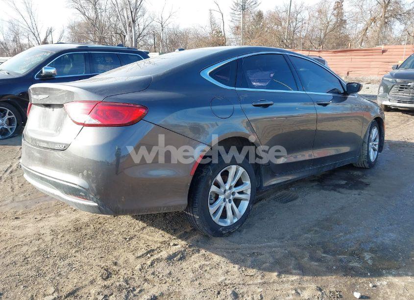Photo 4 of 2015 Chrysler 200 LIMITED (VIN 1C3CCCAB7FN650238)