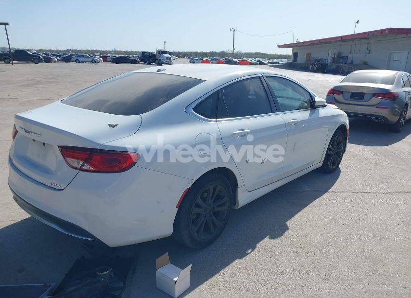 Photo 4 of 2015 Chrysler 200 LIMITED (VIN 1C3CCCAB7FN675172)