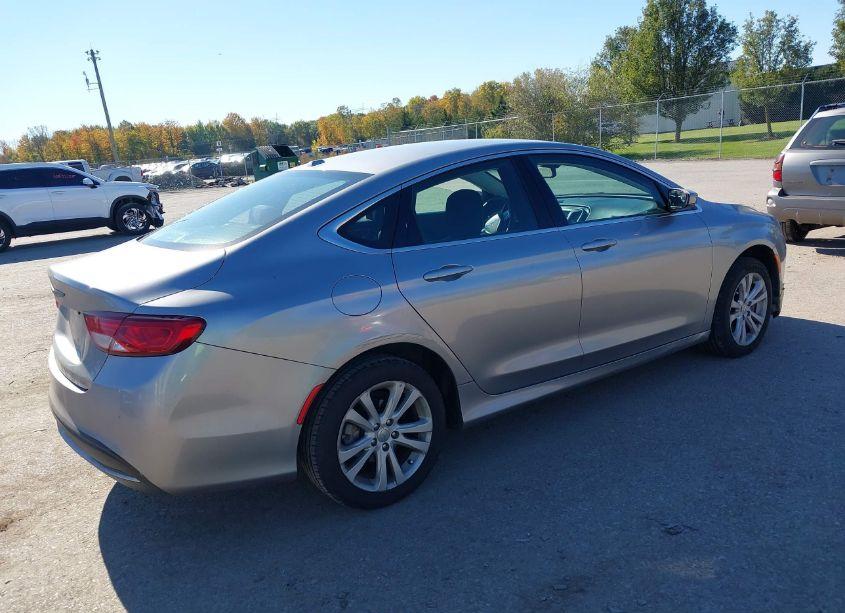Photo 4 of 2016 Chrysler 200 LIMITED (VIN 1C3CCCAB7GN160495)