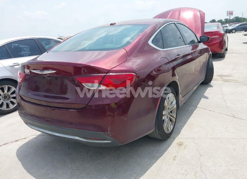Photo 4 of 2015 Chrysler 200 LIMITED (VIN 1C3CCCAB8FN555591)