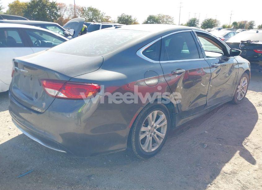 Photo 4 of 2015 Chrysler 200 LIMITED (VIN 1C3CCCAB8FN591880)