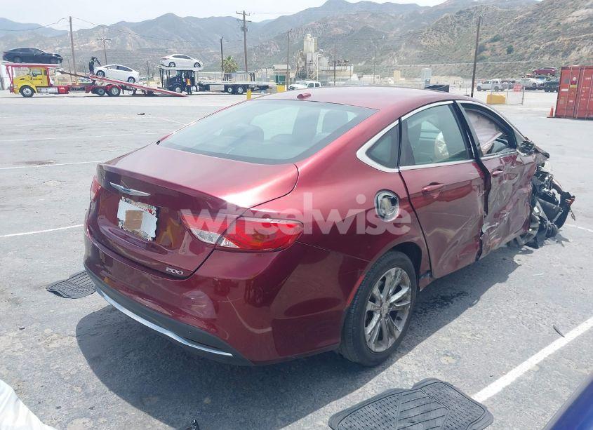 Photo 4 of 2015 Chrysler 200 LIMITED (VIN 1C3CCCAB8FN705635)