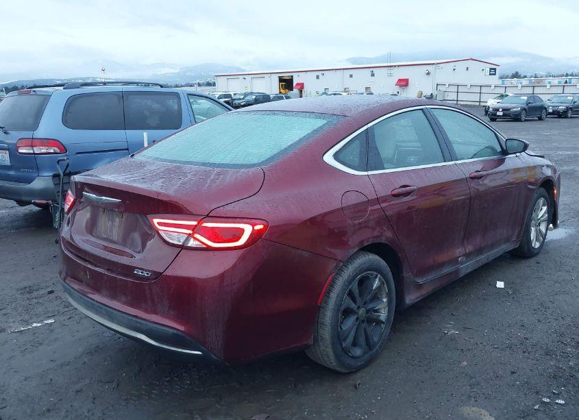 Photo 4 of 2015 Chrysler 200 LIMITED (VIN 1C3CCCAB8FN723066)