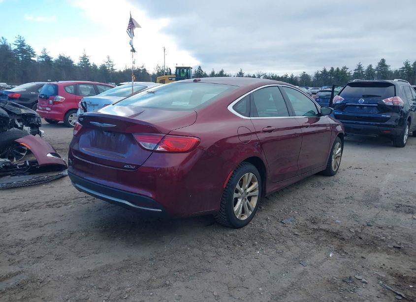 Photo 4 of 2015 Chrysler 200 LIMITED (VIN 1C3CCCAB8FN740305)