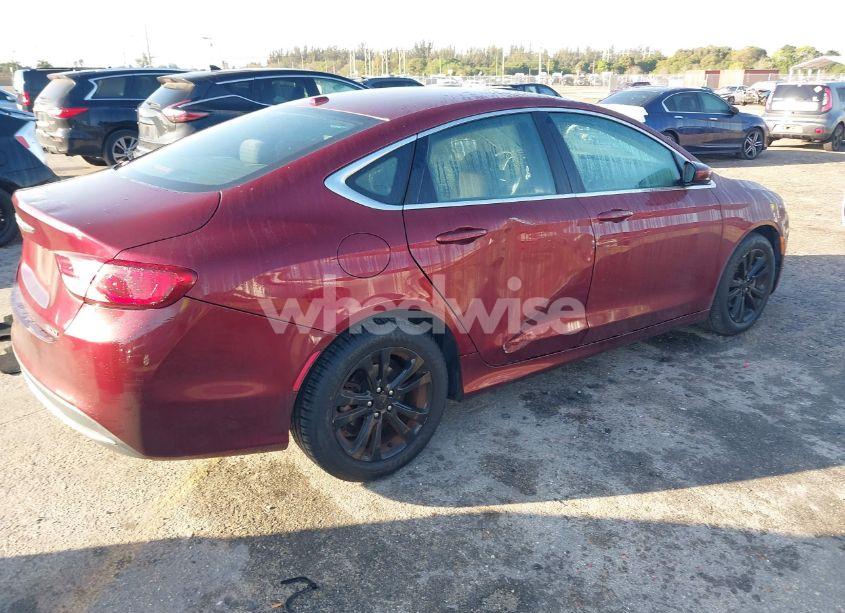 Photo 4 of 2016 Chrysler 200 LIMITED (VIN 1C3CCCAB8GN108289)