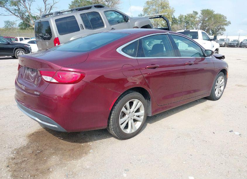 Photo 4 of 2016 Chrysler 200 LIMITED (VIN 1C3CCCAB8GN166337)