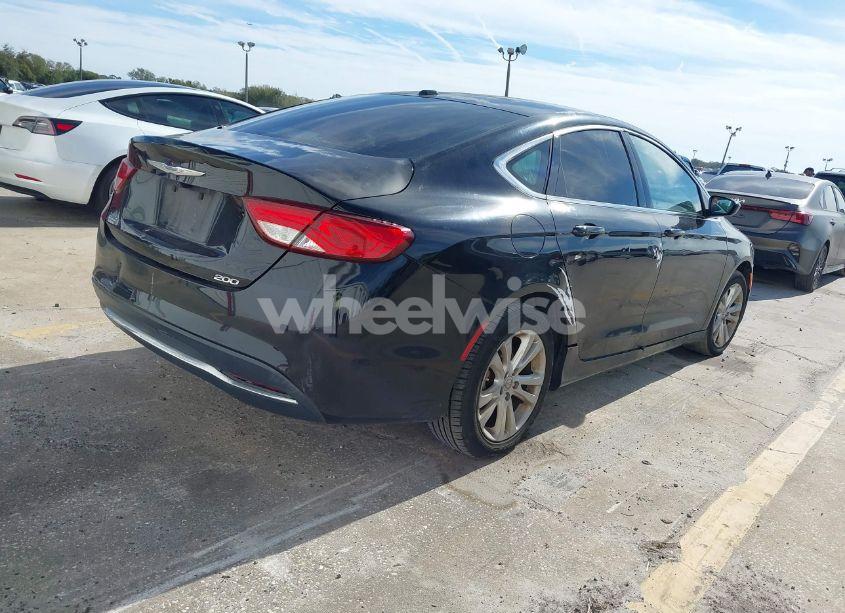 Photo 4 of 2015 Chrysler 200 LIMITED (VIN 1C3CCCAB9FN561609)