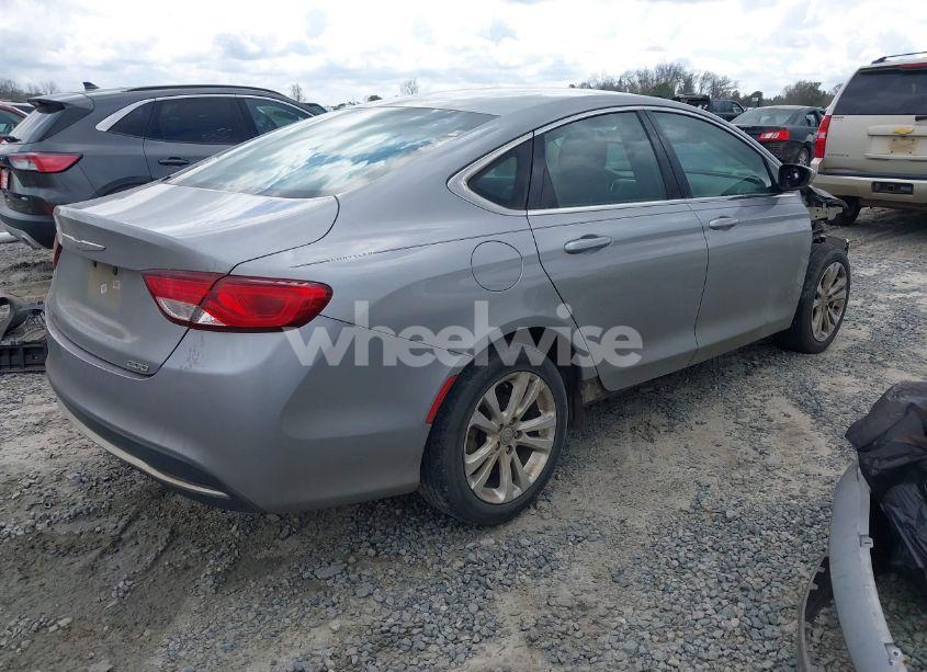 Photo 4 of 2015 Chrysler 200 LIMITED (VIN 1C3CCCAB9FN584565)