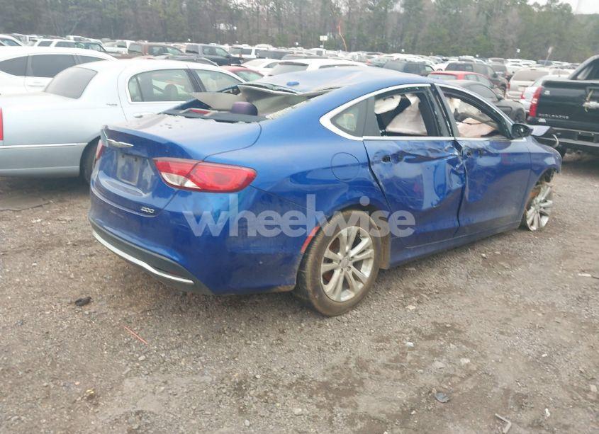 Photo 4 of 2015 Chrysler 200 LIMITED (VIN 1C3CCCAB9FN611991)