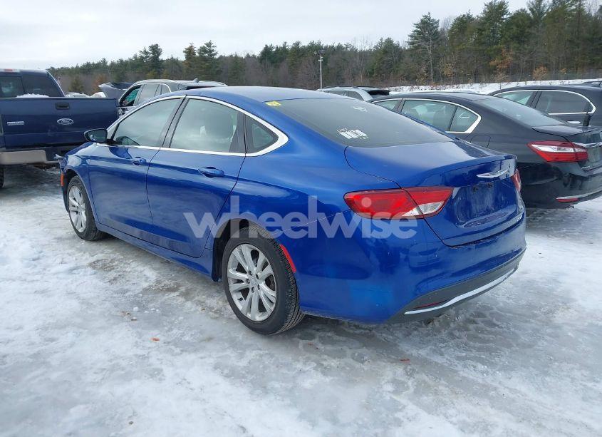Photo 3 of 2015 Chrysler 200 LIMITED (VIN 1C3CCCAB9FN624787)