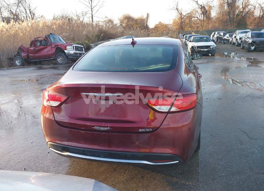 Photo 16 of 2015 Chrysler 200 LIMITED (VIN 1C3CCCAB9FN642965)