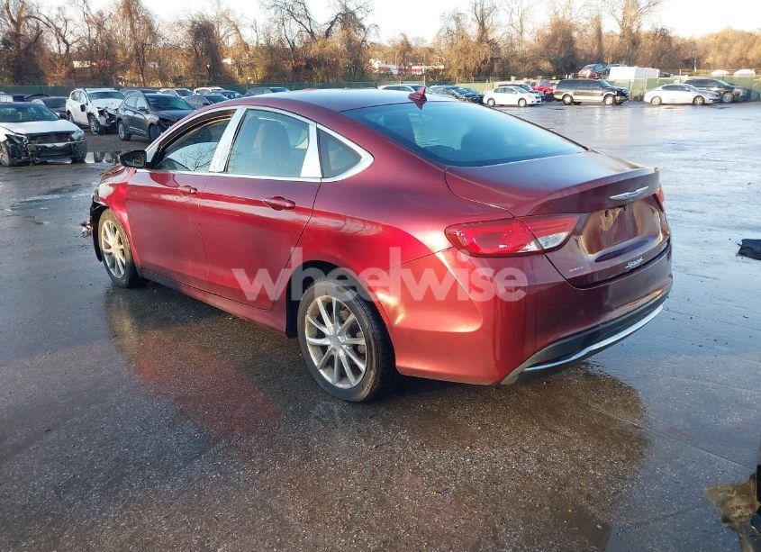 Photo 3 of 2015 Chrysler 200 LIMITED (VIN 1C3CCCAB9FN642965)