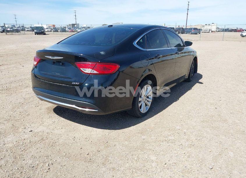 Photo 4 of 2015 Chrysler 200 LIMITED (VIN 1C3CCCAB9FN646224)