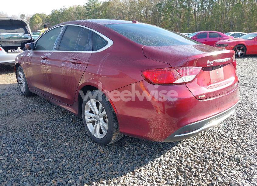 Photo 3 of 2015 Chrysler 200 LIMITED (VIN 1C3CCCAB9FN649396)