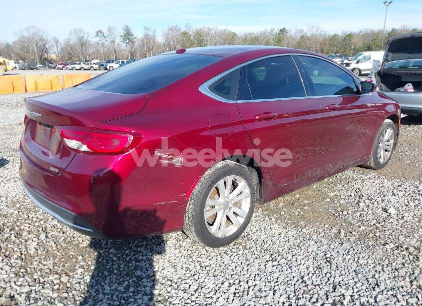 Photo 4 of 2015 Chrysler 200 LIMITED (VIN 1C3CCCAB9FN649396)