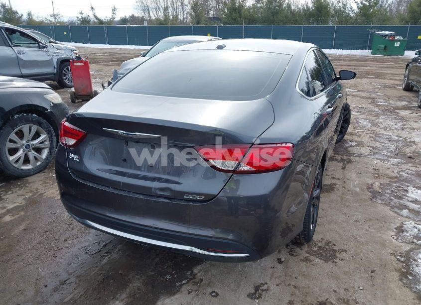 Photo 4 of 2015 Chrysler 200 LIMITED (VIN 1C3CCCAB9FN672547)