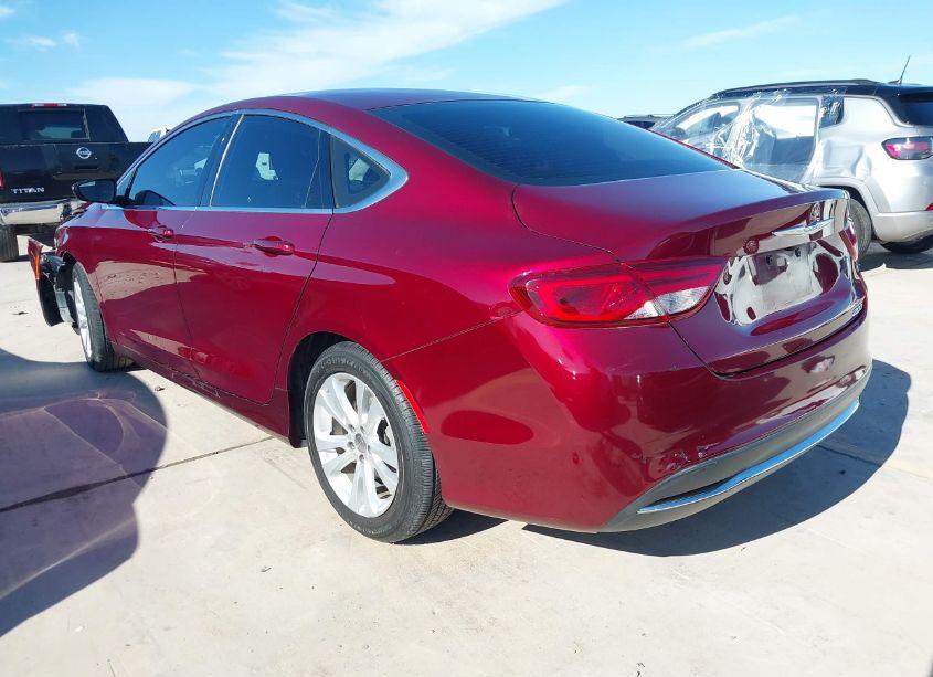 Photo 3 of 2015 Chrysler 200 LIMITED (VIN 1C3CCCAB9FN699442)