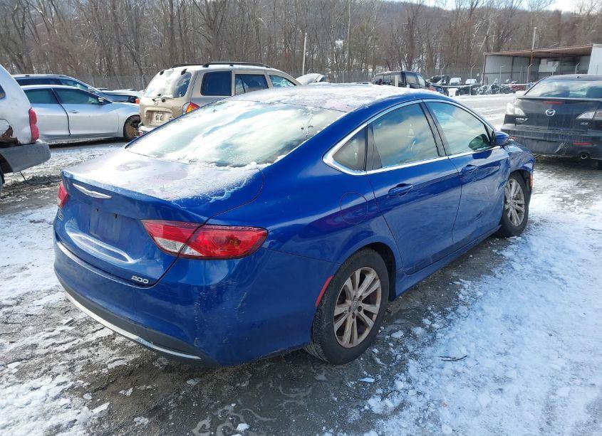 Photo 4 of 2015 Chrysler 200 LIMITED (VIN 1C3CCCAB9FN718488)