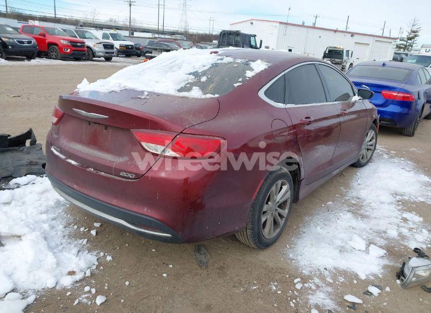 Photo 4 of 2015 Chrysler 200 LIMITED (VIN 1C3CCCAB9FN743696)