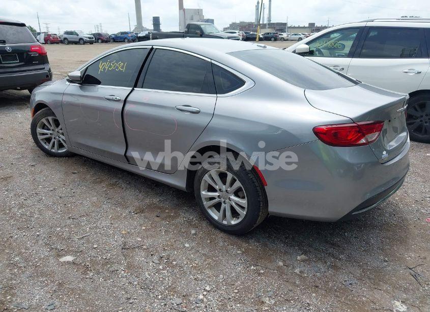 Photo 3 of 2015 Chrysler 200 LIMITED (VIN 1C3CCCAB9FN744430)