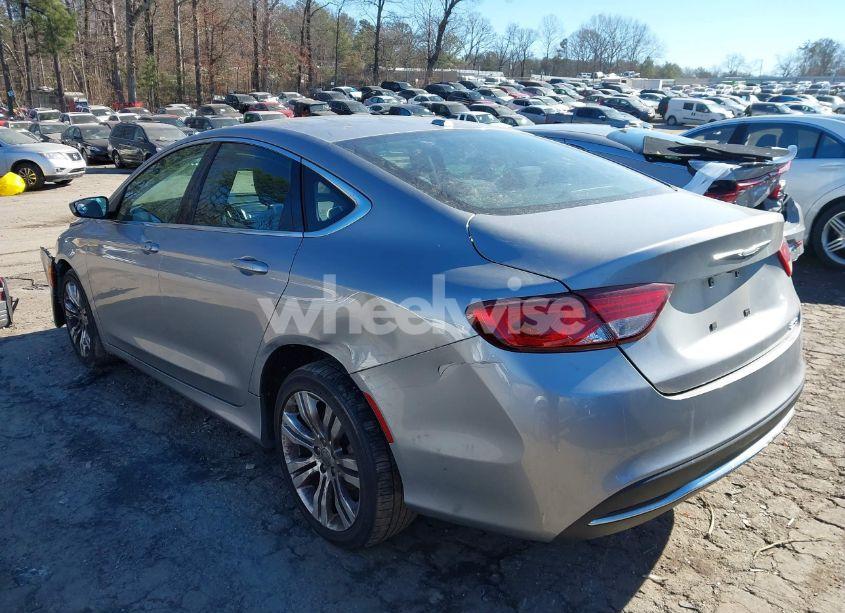 Photo 3 of 2016 Chrysler 200 (VIN 1C3CCCAB9GN107779)