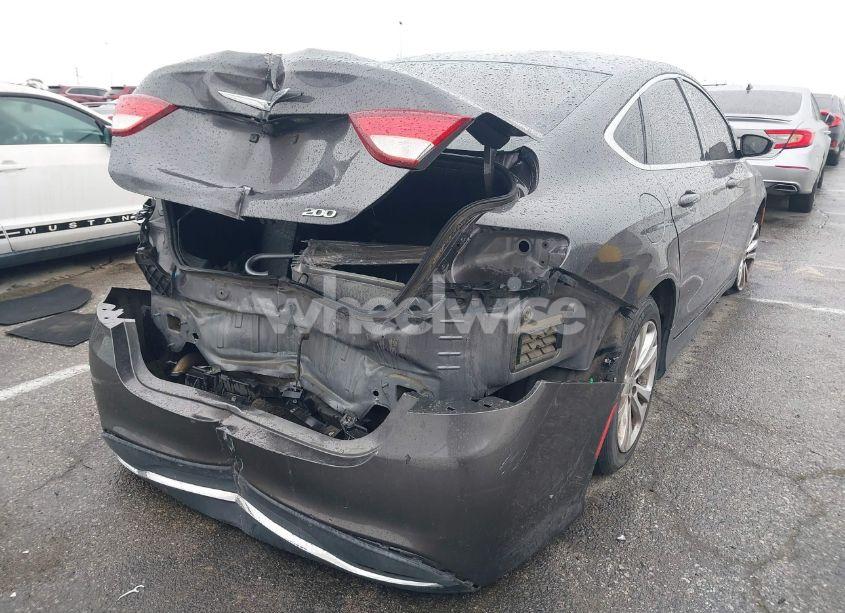 Photo 4 of 2016 Chrysler 200 LIMITED (VIN 1C3CCCAB9GN158926)