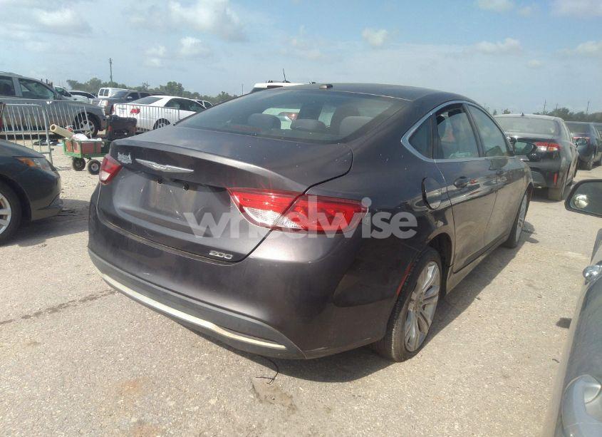 Photo 4 of 2015 Chrysler 200 LIMITED (VIN 1C3CCCABXFN535097)