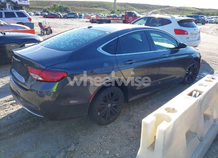 Photo 4 of 2015 Chrysler 200 LIMITED (VIN 1C3CCCABXFN554619)