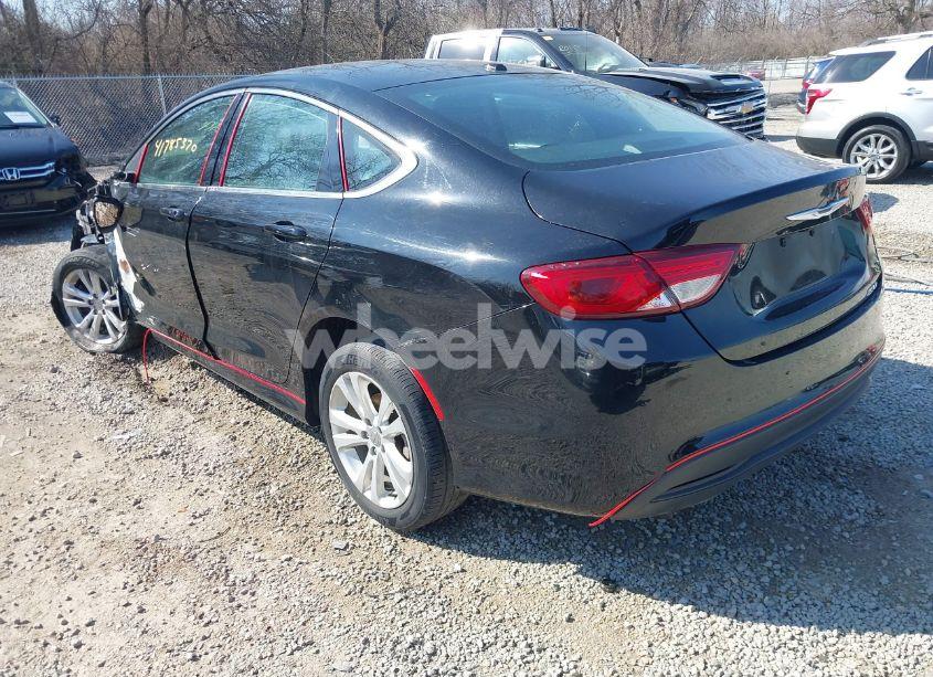 Photo 3 of 2015 Chrysler 200 LIMITED (VIN 1C3CCCABXFN557780)