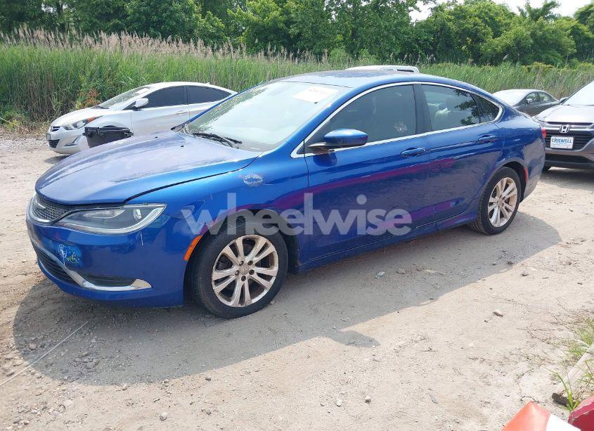Photo 2 of 2015 Chrysler 200 LIMITED (VIN 1C3CCCABXFN568844)