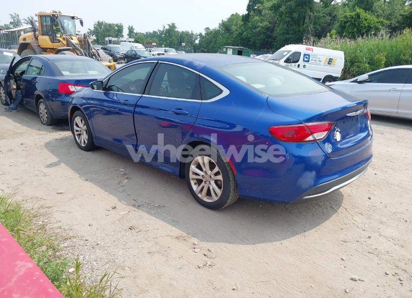 Photo 3 of 2015 Chrysler 200 LIMITED (VIN 1C3CCCABXFN568844)