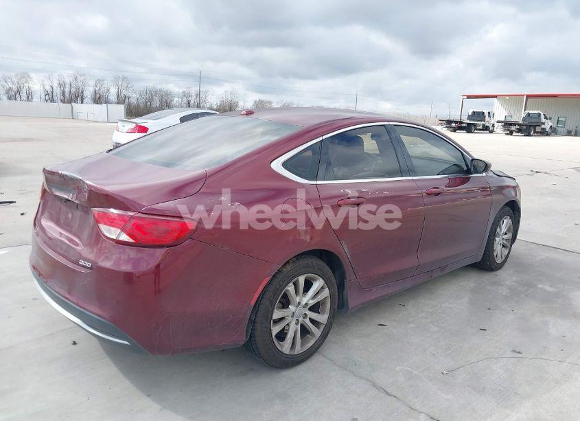 Photo 4 of 2015 Chrysler 200 LIMITED (VIN 1C3CCCABXFN598958)