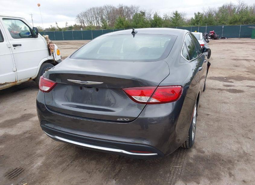 Photo 4 of 2015 Chrysler 200 LIMITED (VIN 1C3CCCABXFN652873)